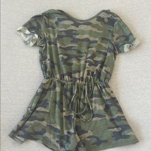 Small camo romper Amazon